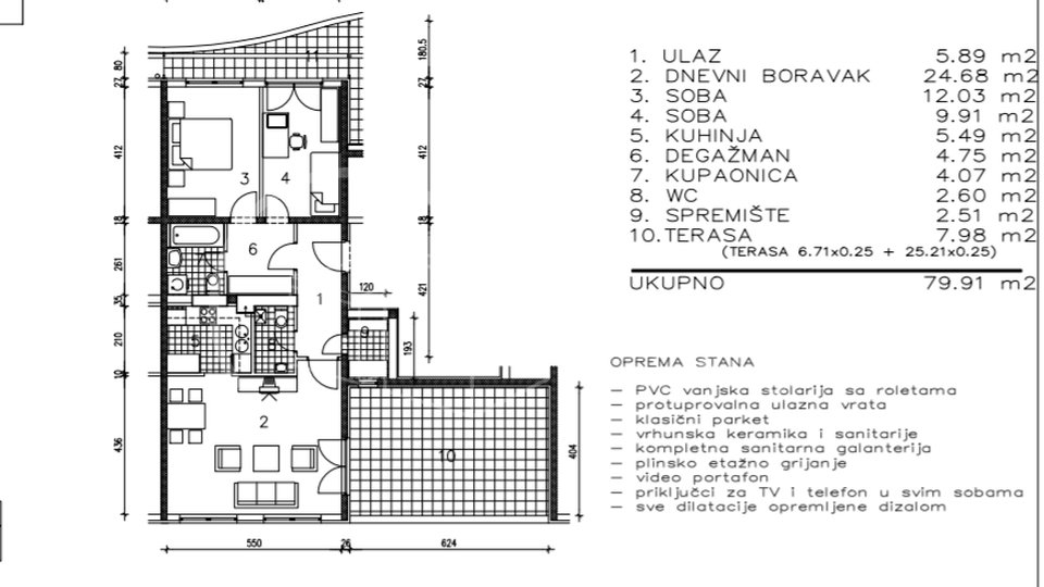 Apartment, 85 m2, For Sale, Zagreb - Sesvetski Kraljevec