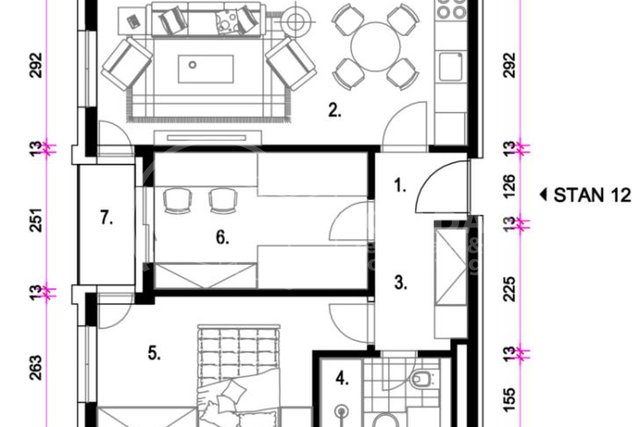 Apartment, 51 m2, For Sale, Dugo Selo - Centar