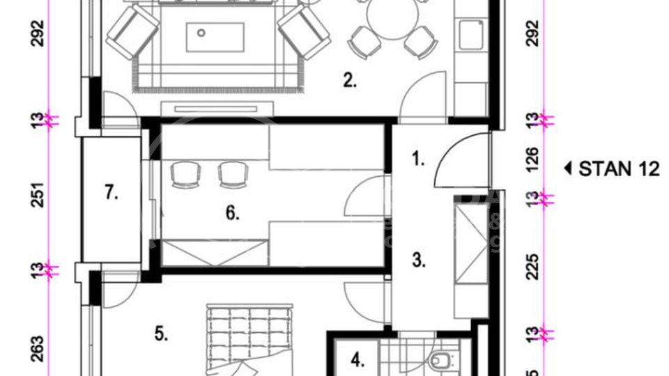 Apartment, 51 m2, For Sale, Dugo Selo - Centar