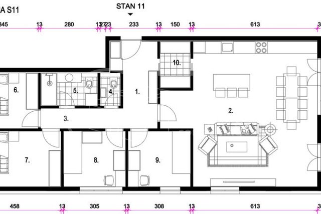 Apartment, 116 m2, For Sale, Dugo Selo - Centar