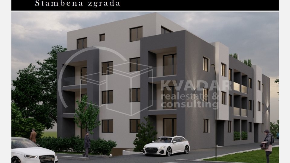 NOVI ZAGREB / DUGAVE / TROSOBNI STAN 81.30 m2 / 2750€/m2 NOVOGRADNJA