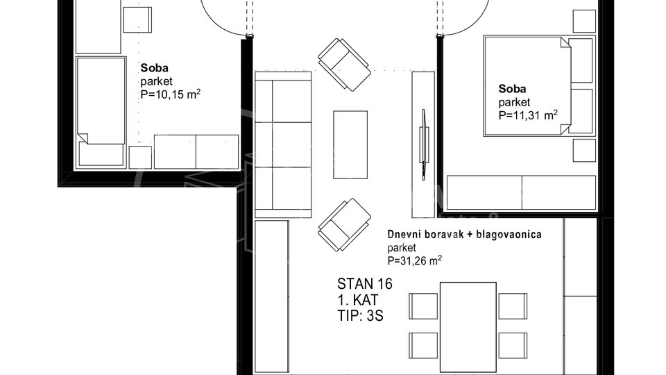 Apartment, 73 m2, For Sale, Zaprešić - Centar