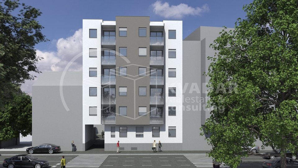 Moderan stambeni objekt u srcu Trešnjevke, trosoban stan 62,97m2!!!
