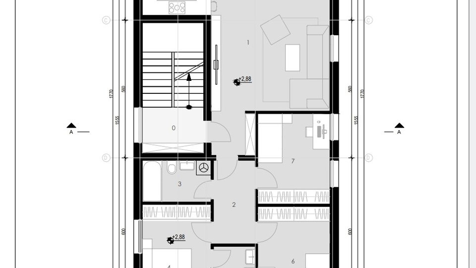Apartment, 108 m2, For Sale, Zagreb - Vrapče