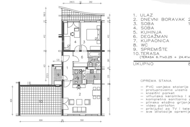 Apartment, 80 m2, For Sale, Zagreb - Sesvetski Kraljevec