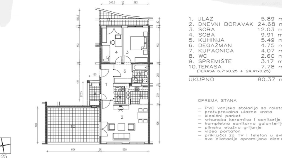 Apartment, 80 m2, For Sale, Zagreb - Sesvetski Kraljevec