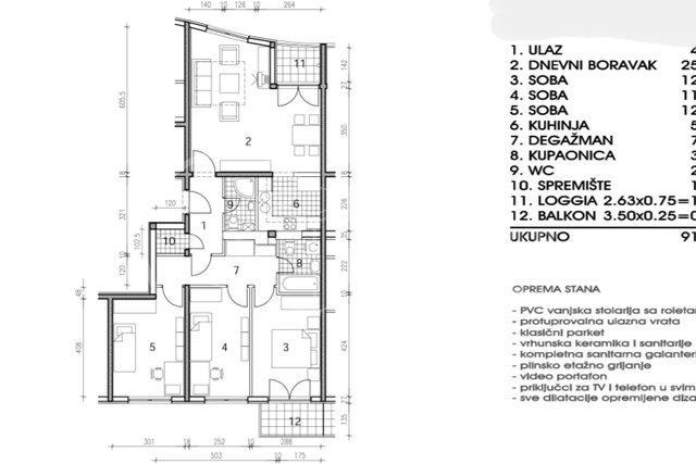 Apartment, 91 m2, For Sale, Zagreb - Sesvetski Kraljevec