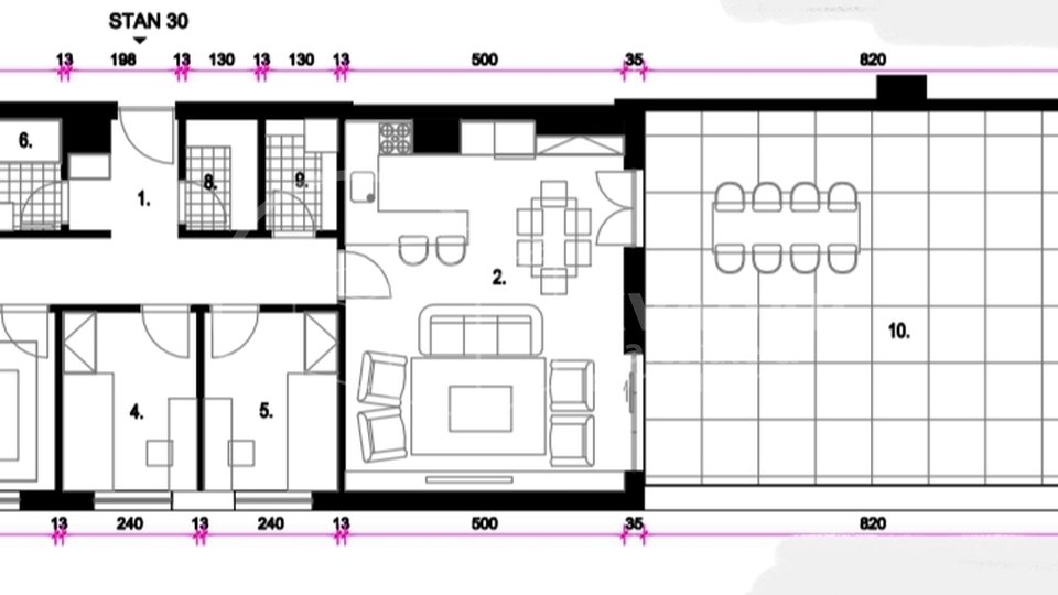 Apartment, 93 m2, For Sale, Novi Zagreb - Remetinec