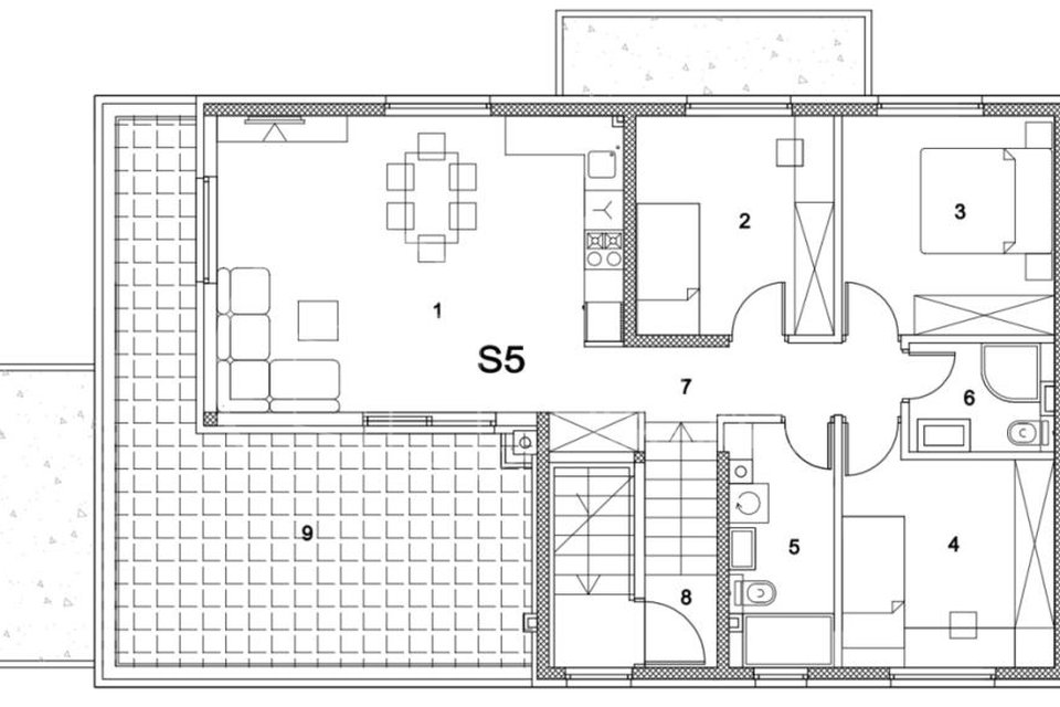 ZAGREB / NOVOGRADNJA / DONJA DUBRAVA , 3S+DB, 85.68 m2
