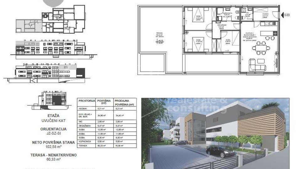 Apartment, 102 m2, For Sale, Samobor - Centar