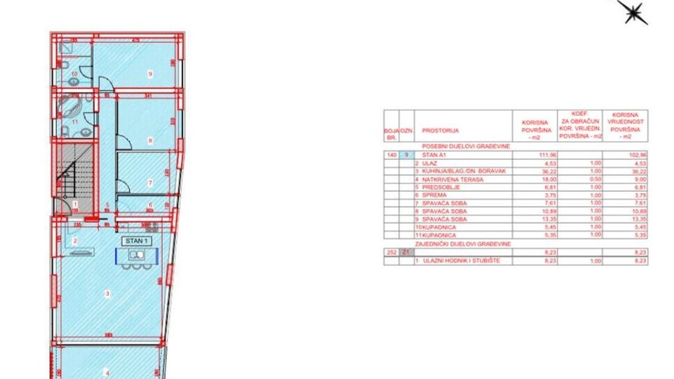 Apartment, 113 m2, For Sale, Zadar-okolica - Kožino