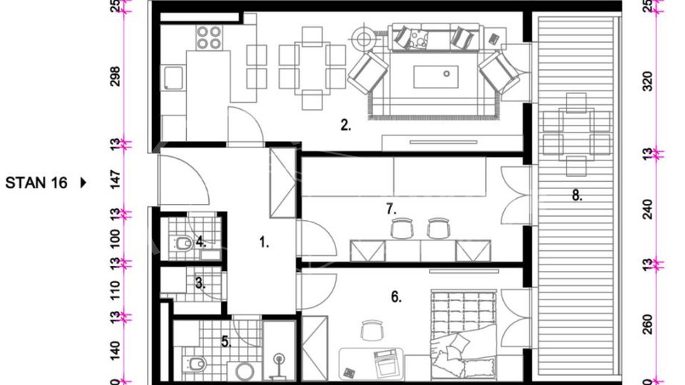 NOVOGRADNJA! Dugo selo, Centar, 2S+DB, 75.67 m2