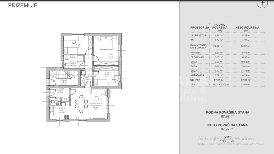 Apartment, 102 m2, For Sale, Samobor - Centar