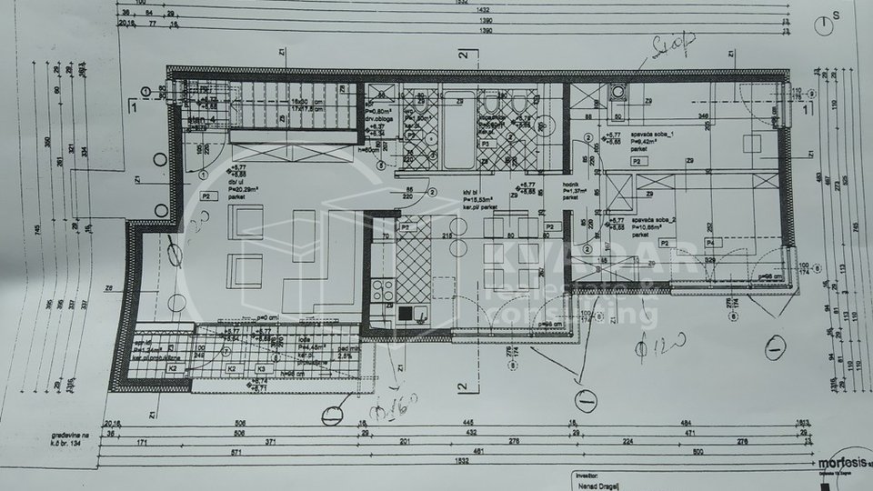 TREŠNJEVKA, ODLIČAN 3-SOBNI STAN (70 M2) + VPM /SLIJEPA ULICA/