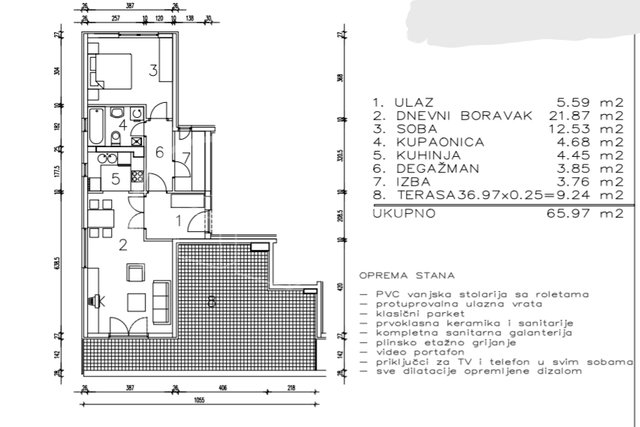 Apartment, 65 m2, For Sale, Zagreb - Sesvetski Kraljevec