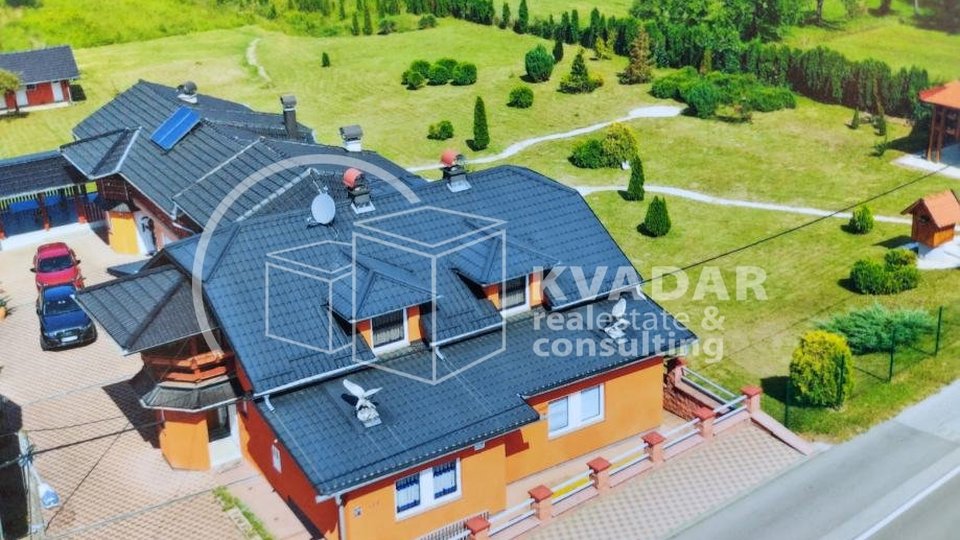 VILLA-MINI HOTEL/GORNJI HRASTOVAC (nedaleko Sunje)/4 STAMBENA OBJEKTA (20 SOBA) NA POSJEDU OD 37.335m2